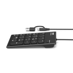 Port - Wired USB-C & USB-A Numeric Keypad