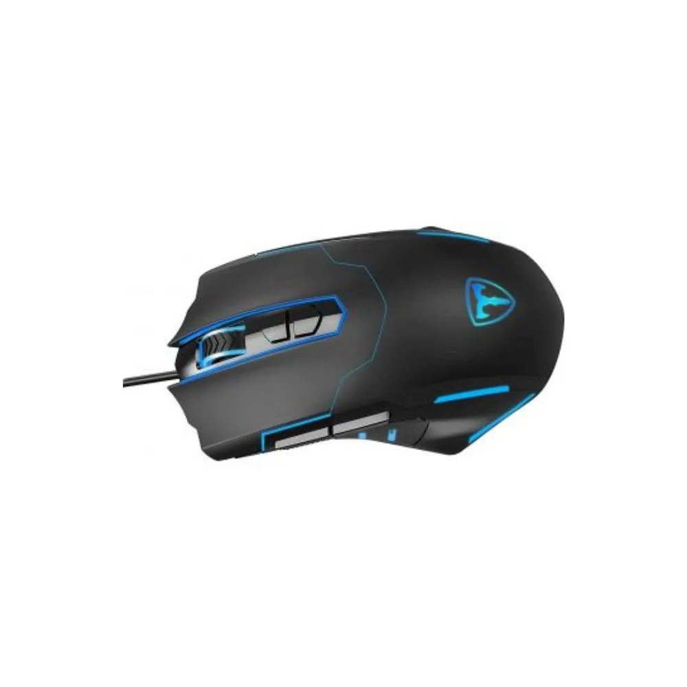 Generic T7 RGB Backlight Professional Lightweight Wired Gaming Mouse - Black - Image 2