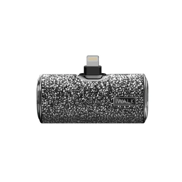 iWALK Small Portable Charger Power Bank 4500mAh Power Bank - Diamond-Black