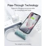 iWALK Small Portable Power Bank 4500mAh Power Bank, C-Type - Diamond-Bule - Image 3