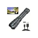 Sky Powerful 5000LM LED Waterproof Flashlight Torch - Black