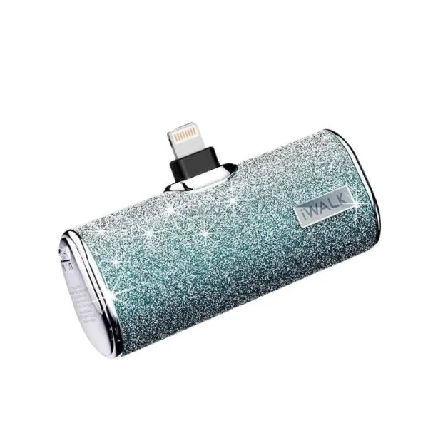 iWALK Small Portable Charger Power Bank 4500mAh Power Bank - Diamond-Bule