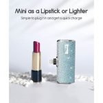 iWALK Small Portable Power Bank 4500mAh Power Bank, C-Type - Diamond-Bule - Image 4