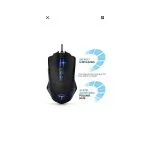 Generic T7 RGB Backlight Professional Lightweight Wired Gaming Mouse - Black - Image 4