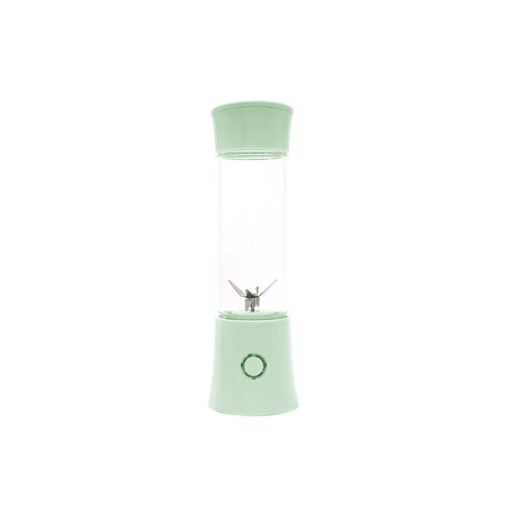 Juicer Rechargeable Portable Juicing Bottle with 6 blades - Green - Image 4