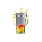 Juicer USB Rechargeable Cordless Mini 320ml Portable Juicer Cup - Gray - Image 3