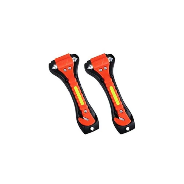 VicTsing 2 Pack Car Safety Hammer, Emergency Escape Tool Life Saving Survival Kit