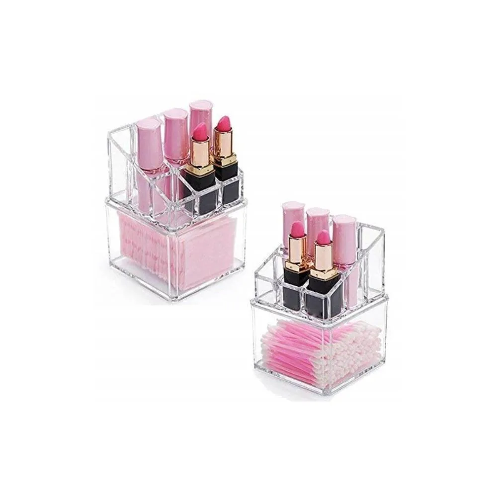 Shopals Nail Polish Rack With 9 Grids Storage Makeup Box - Image 5