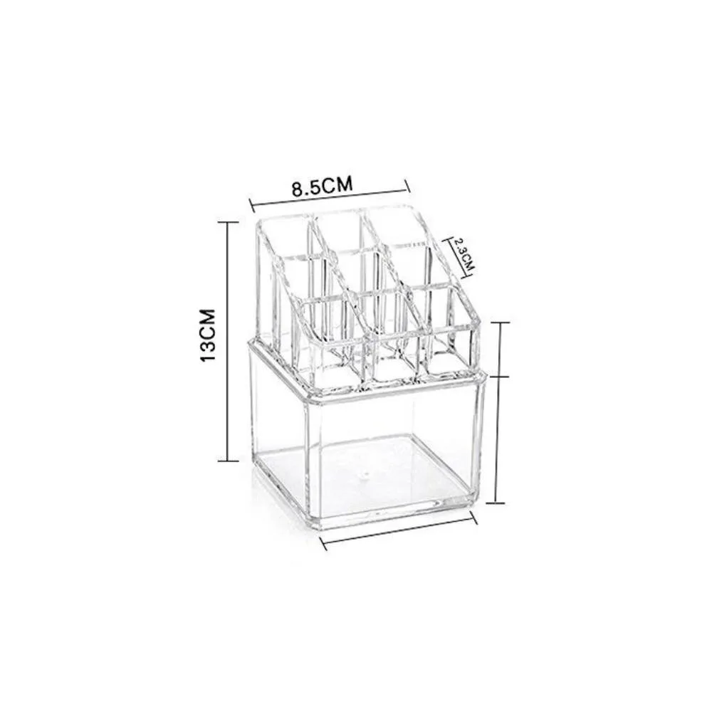 Shopals Nail Polish Rack With 9 Grids Storage Makeup Box - Image 7