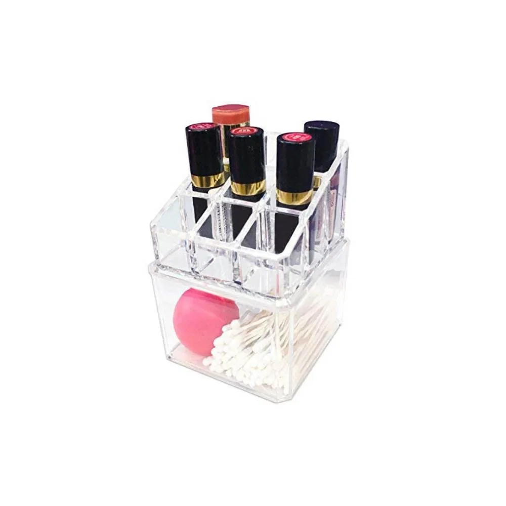 Shopals Nail Polish Rack With 9 Grids Storage Makeup Box - Image 3