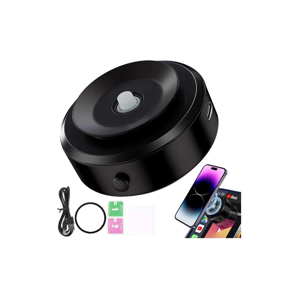 Jkoailiwi Vacuum Magnetic Suction Phone Holder - Silver - Image 1