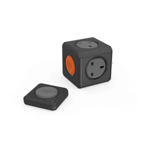 Allocacoc PowerCube Original Remote Set Uk Extension - Black