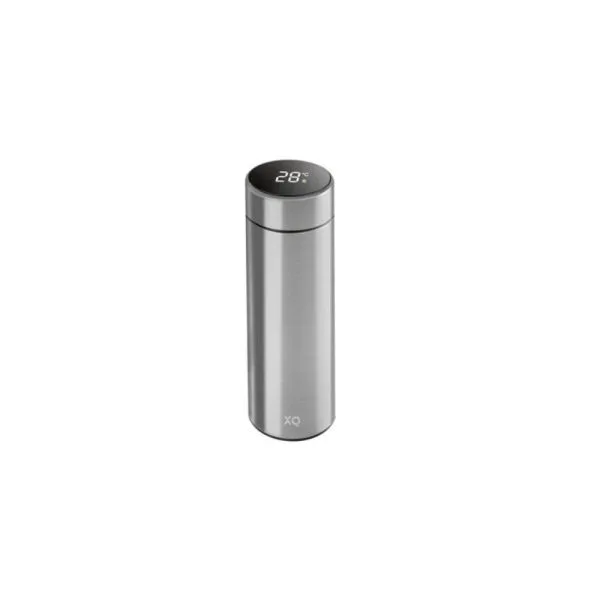 XQISIT Smart Bottle 480ml silver colored