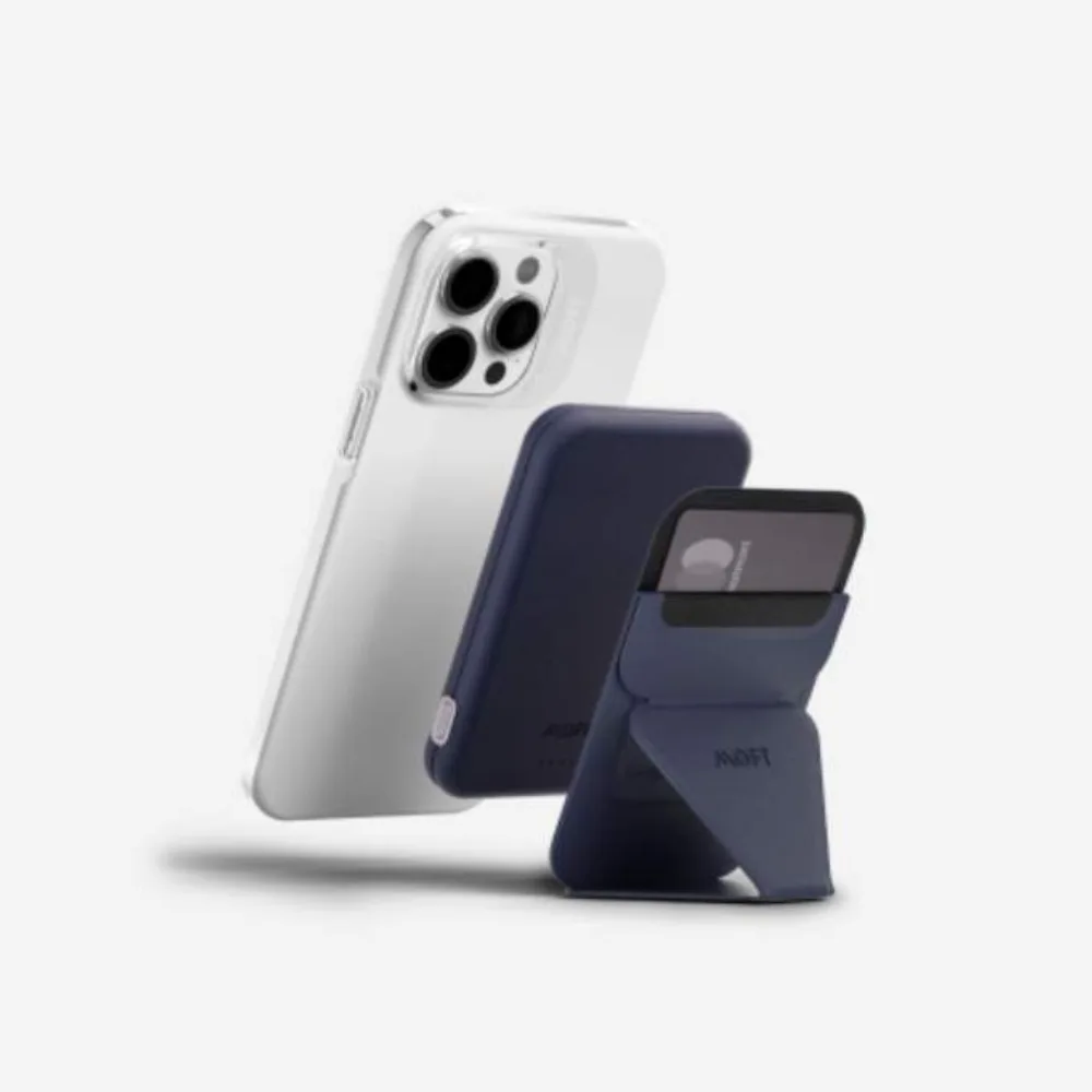 Moft MagSafe Battery Pack Power Bank & Stand Set - Navy Blue - Image 2