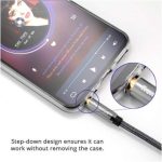 Tronsmart SC301 4ft 3.5mm Premium Stereo AUX Audio Cable Premium Performance - Black - Image 2