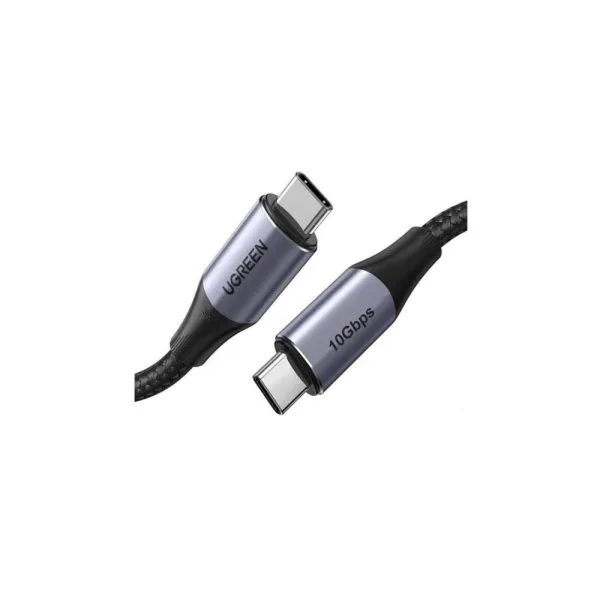 Ugreen Gen2 Male To Male 5A Data Cable - Black