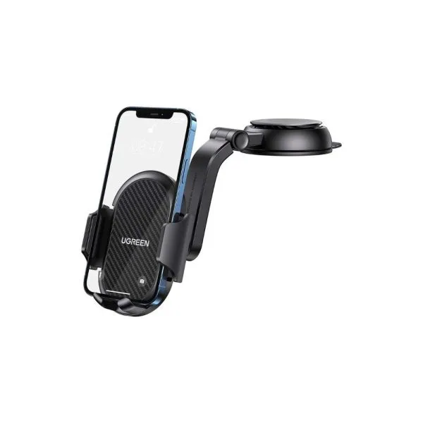 Ugreen Waterfall Shaped Suction Cup Phone Mount - Black