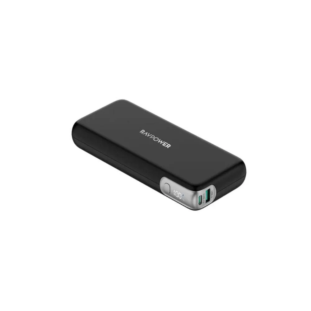 Ravpower 20000mAh 65W Portable Charger Power Bank - Black - Image 2