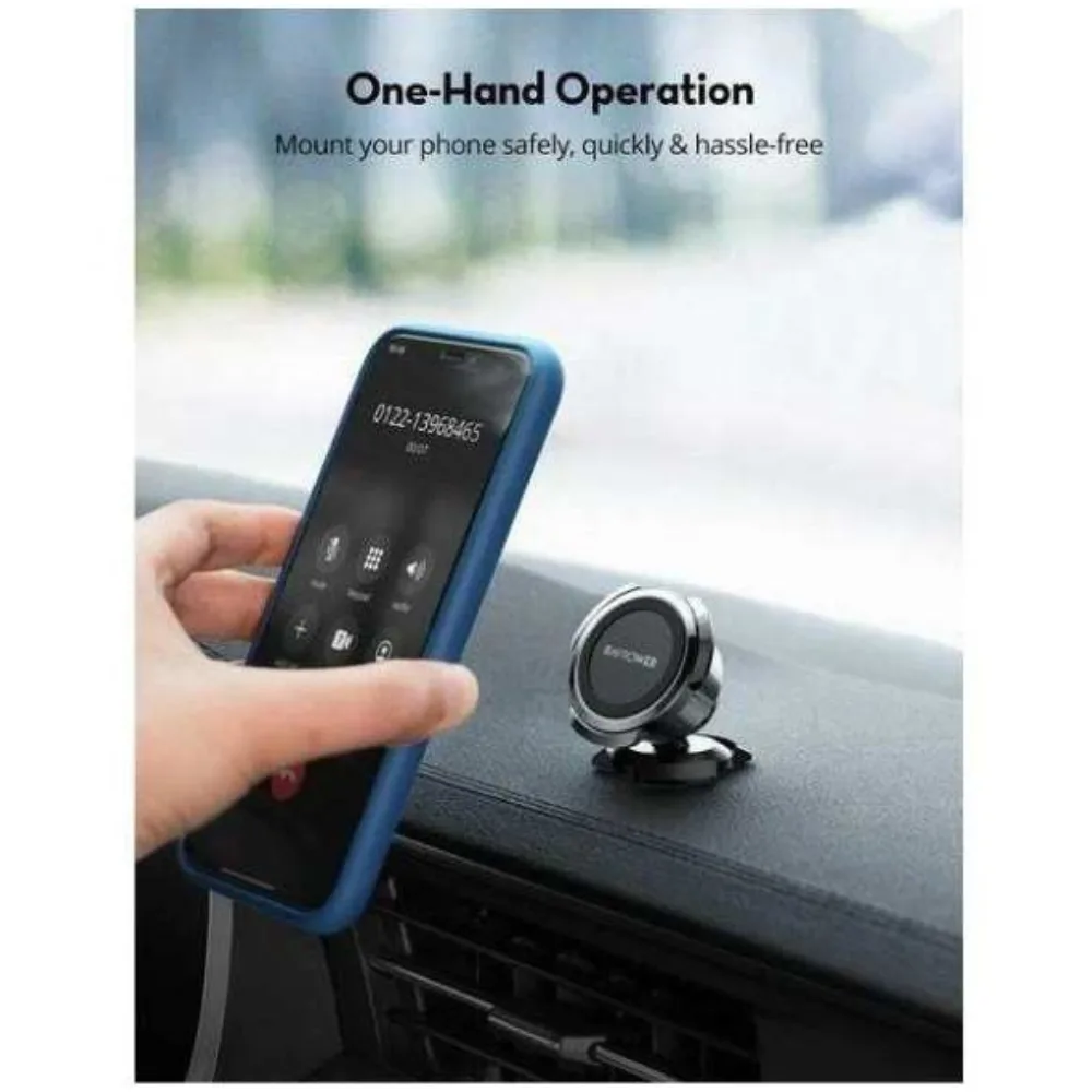 Ravpower Magnetic Car Phone Mount - Black - Image 2