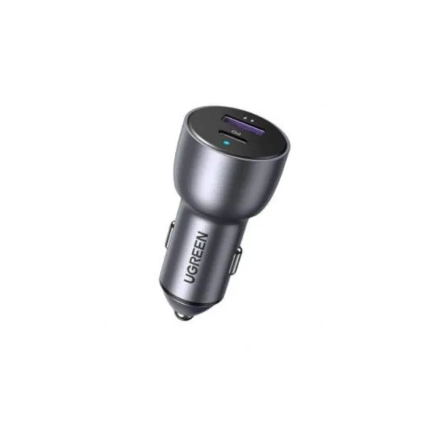 Ugreen 52W Car Charger Alu Case - Space Grey