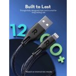 Ravpower USb-A To Lightning Cable 3M - Black - Image 3