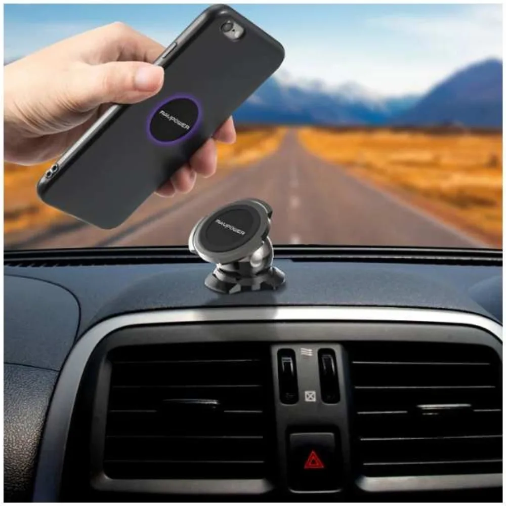 Ravpower Magnetic Car Phone Mount - Black - Image 5