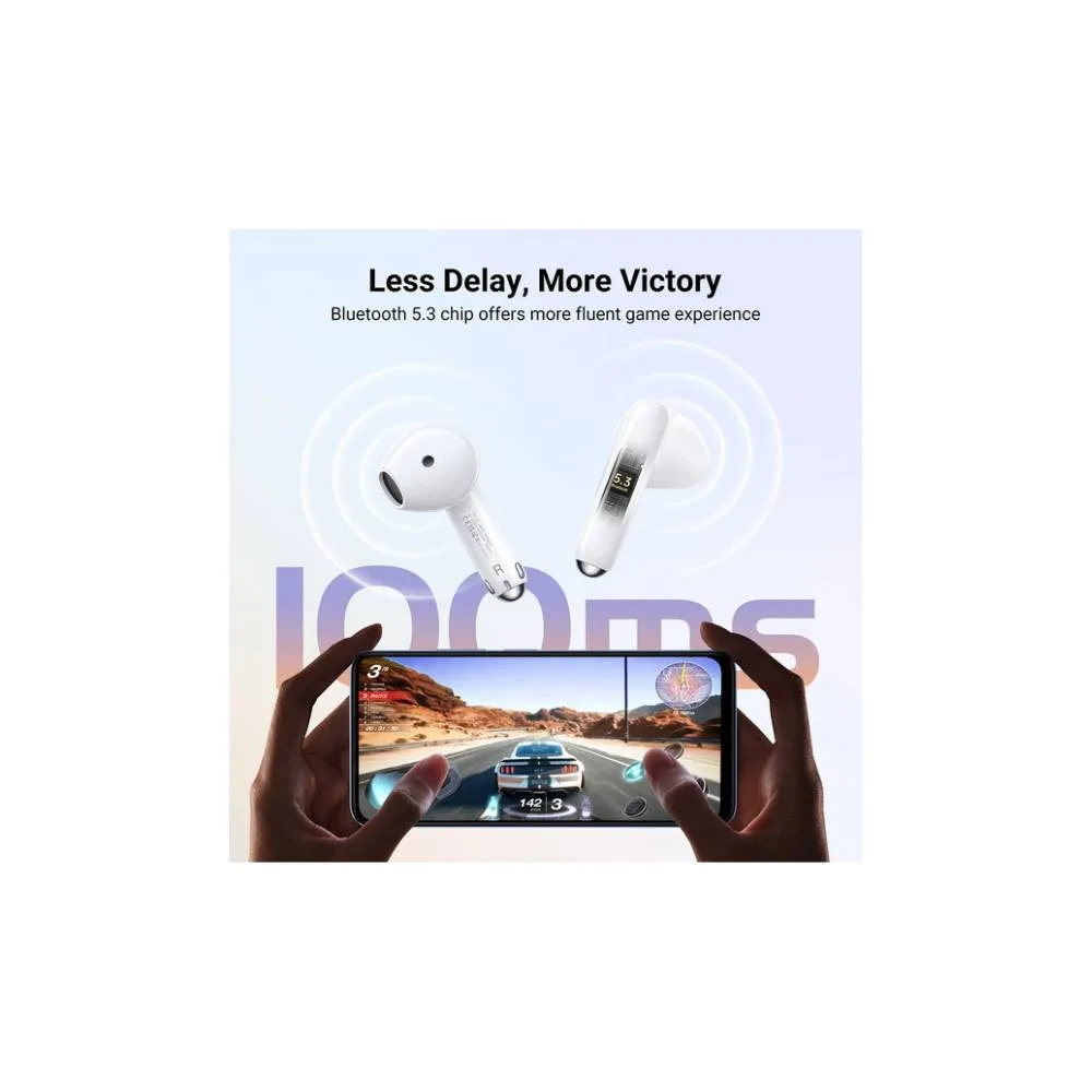 Ugreen Hitune H5 True Wireless Earbuds - White - Image 5
