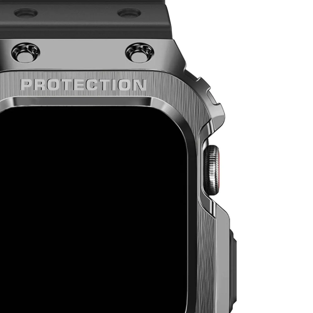 Amband Moving Fortress Classic Series For Apple Watch 45Mm - Black - Image 3