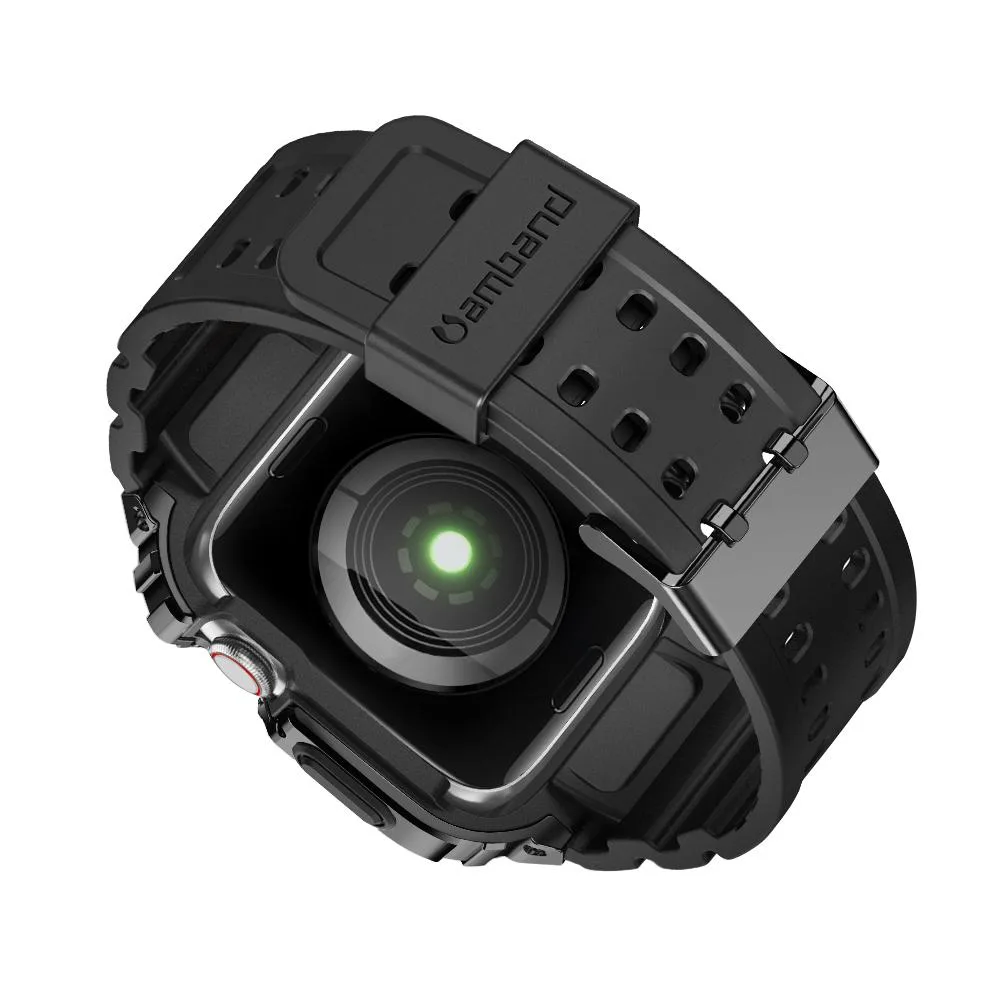 Amband Moving Fortress Classic Series For Apple Watch 45Mm - Black - Image 7