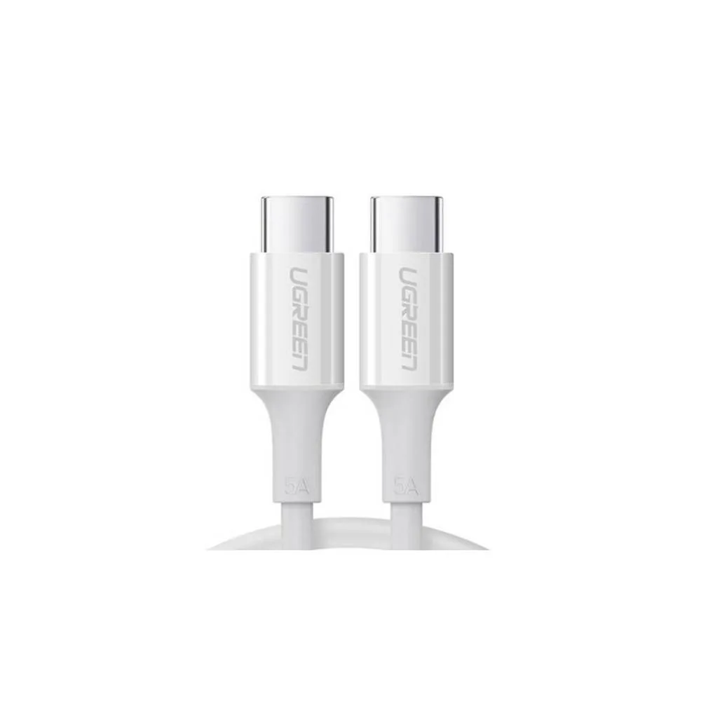 Ugreen Type-C Male to Male Date Cable - White - Image 1