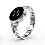 HiFuture Aura Ladies Wireless Calling Bluetooth Smartwatch - Silver - Image 3