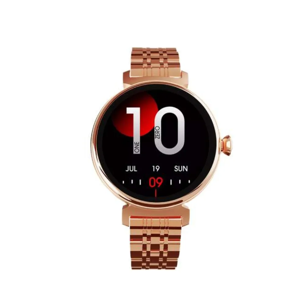 HiFuture Aura Ladies Wireless Calling Bluetooth Smartwatch - Pink - Image 4