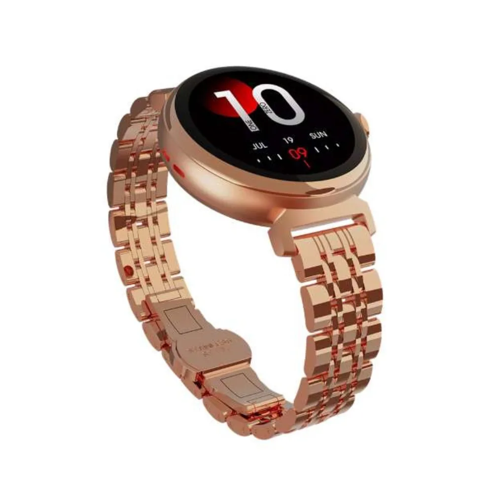 HiFuture Aura Ladies Wireless Calling Bluetooth Smartwatch - Pink - Image 5