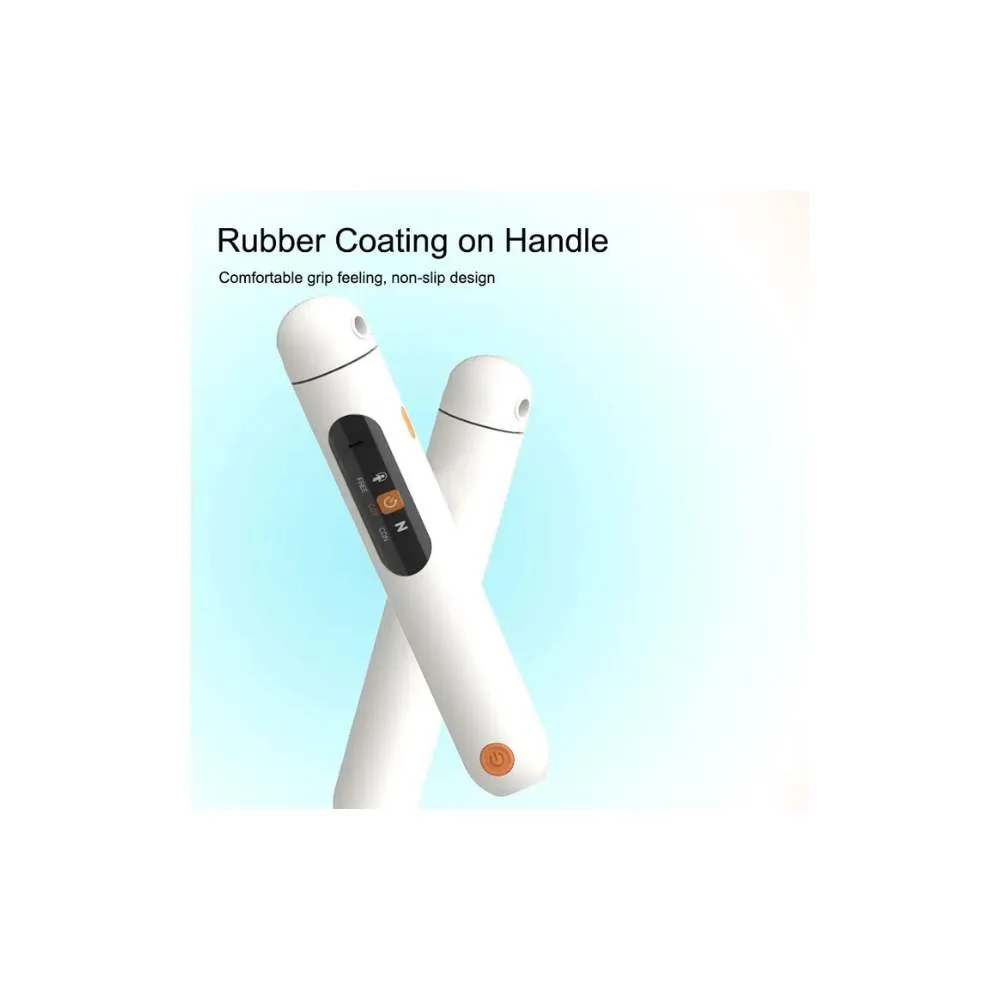 Noerden Smart Skippo Rope-Smart Jump Rope Smart With App Electric Digital Counter Cordless Jump Rope Smart - White - Image 3