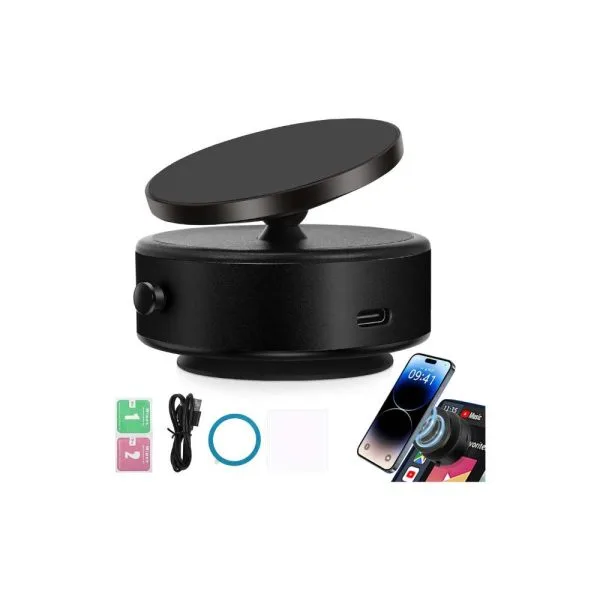 Sky Vacuum Suction Phone Holder Mobile Phone Holder - Black