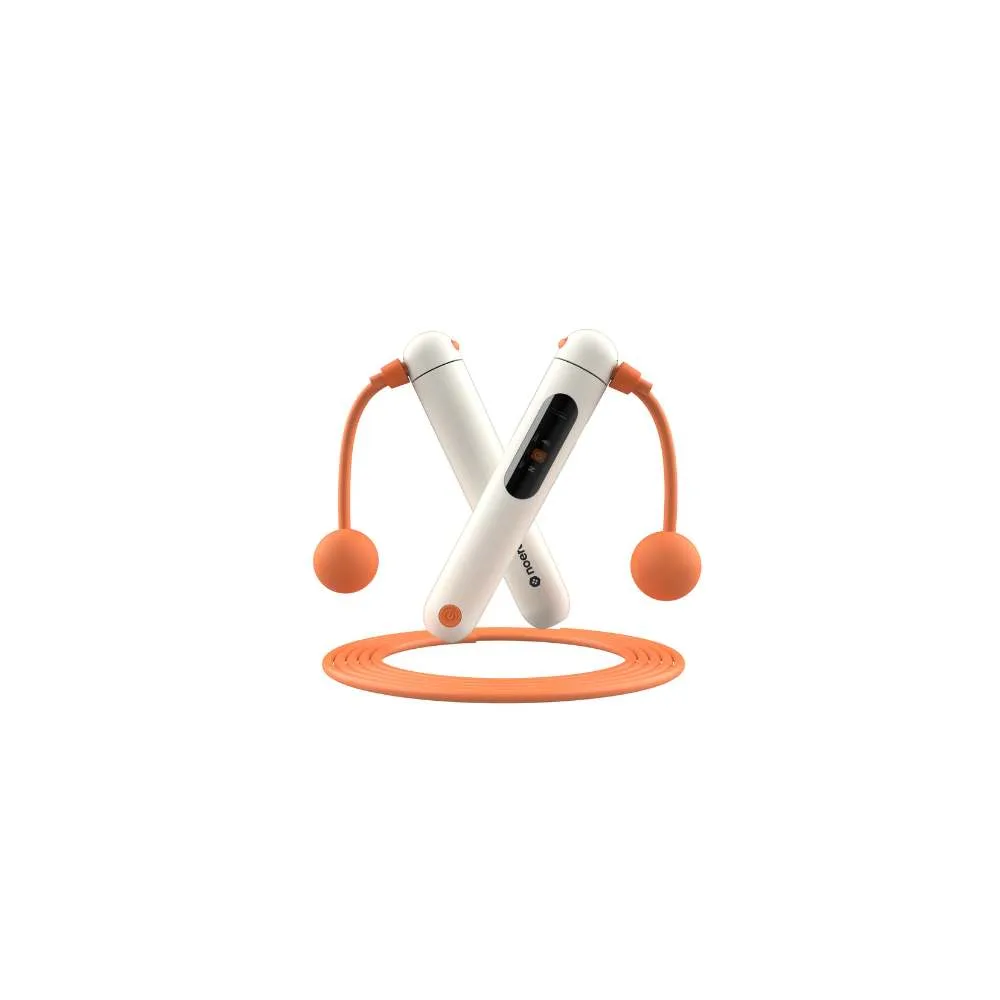 Noerden Smart Skippo Rope-Smart Jump Rope Smart With App Electric Digital Counter Cordless Jump Rope Smart - White - Image 1