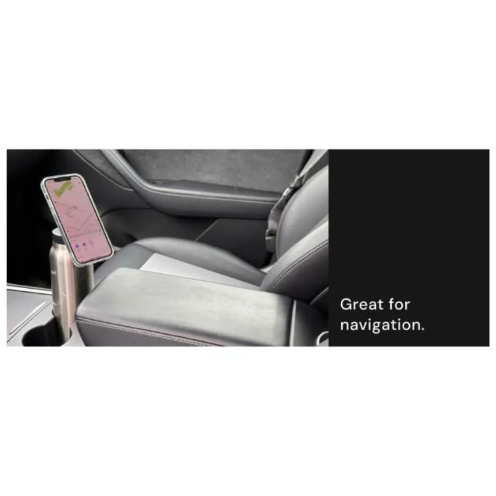 Sky Water Bottle With Phone Holder 720ML - Black - Image 6
