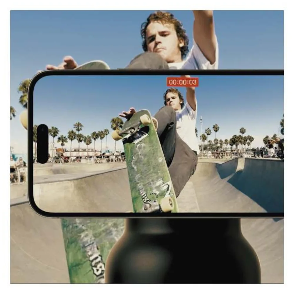 Sky Water Bottle With Phone Holder 720ML - Black - Image 3