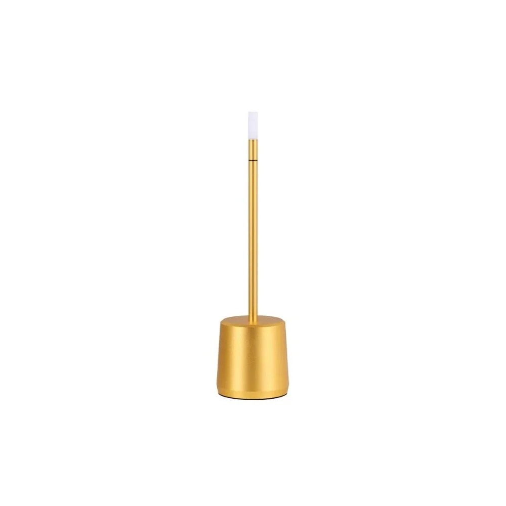 Sky Touch Sensor Bar Table Lamp Rechargeable - Gold - Image 1