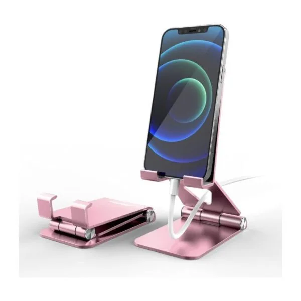 Sky Foldable Desk Phone Stand - Rose Gold