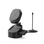 iWALK StandMe Power | MagSafe-Compatible,15W Foldable Flip 3-in-1 Wireless Charging Stand Charger - Black - Image 2