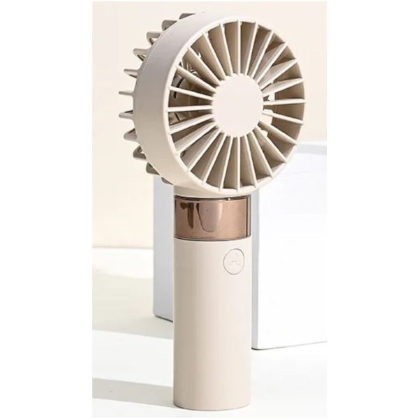 Sky Cooling Mini Portable Handheld Small Mini Fan - Khaki