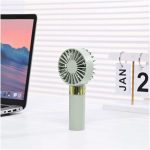 Sky Cooling Mini Portable Handheld Small Mini Fan - Green - Image 2