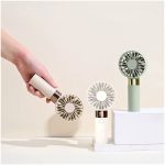 Sky Cooling Mini Portable Handheld Small Mini Fan - Green - Image 4