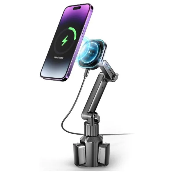 TOPGO Holder Wireless Charger, Magnetic - Black