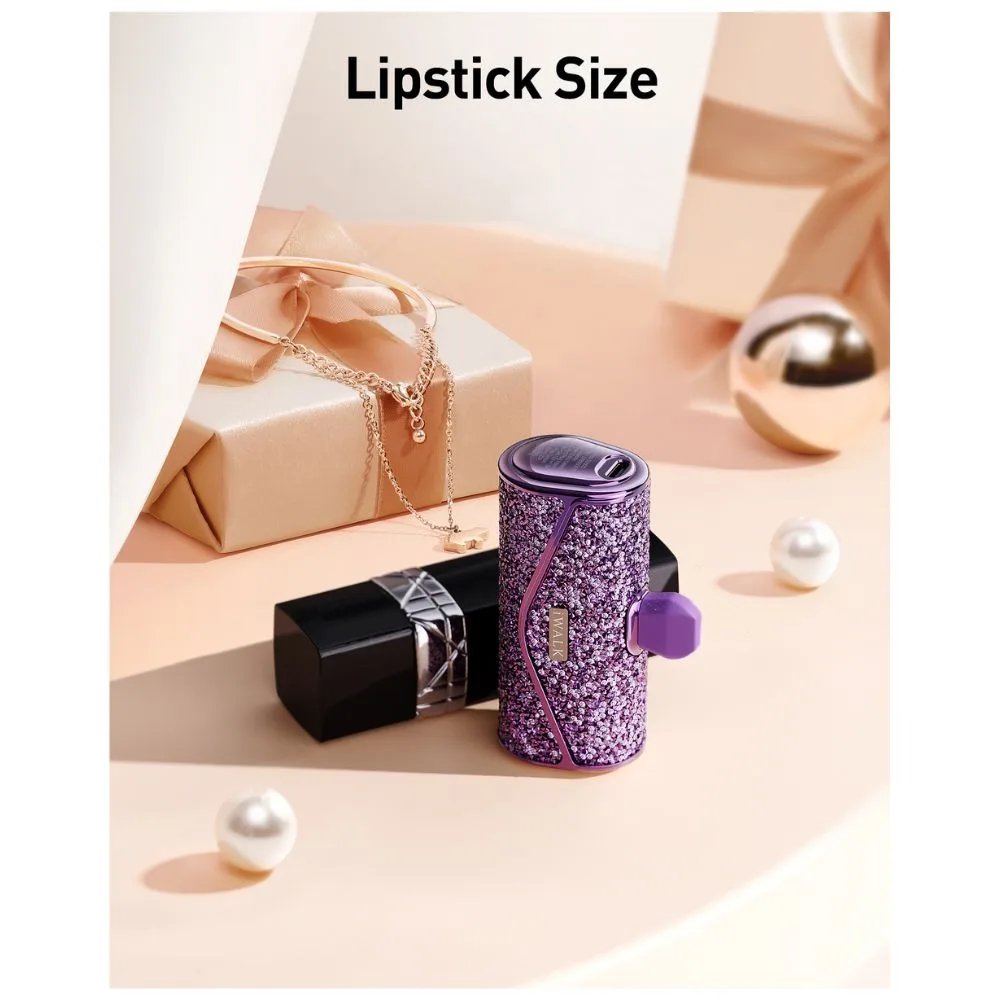 iWalk LinkPod 5000S Capacity: 5000mAh(3.6V / 18Wh) Power Bank With Lightining - Diamond Purple - Image 7
