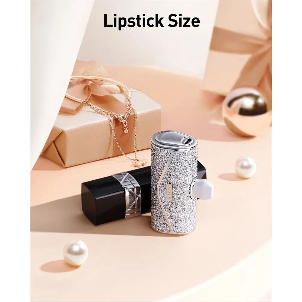 iWalk LinkPod 5000S Capacity: 5000mAh(3.6V / 18Wh) Power Bank With Type C - Diamond Silver - Image 8