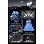 IWalk Scorpion Pro Built- In Cable 10,000mAh(3.7V / 37WH) Power Bank - Black - Image 3